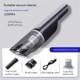 Wireless Silver Car vacuum cleaner wireless car with strong suction handheld vacuum cleaner small 32367169