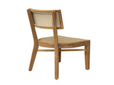 Netro Acacia Wood Dining Chair with Light Brown Wicker N775P321708T