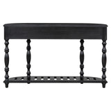 U_STYLE 52''Modern and Contemporary Curved Console Table Sofa Table Entryway Table for Hallway N711P186862B