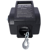 12v Trailer Winch,Reversible Electric Winch, for Boats up to 5000 lbs, Galvanized Wire Rope, Rapid W465P240613