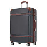 Hardshell Luggage Sets with Bags Lightweight Suitcase Double Spinner Wheels with TSA Lock ,Single N732P193484B