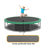 ZUN 12FT Recreational Kids Trampoline with Safety Enclosure Net & Ladder, Outdoor Recreational W1163P164306