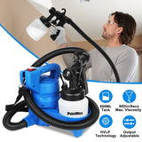 ZUN 650w hvlp electric spray paint gun , 4.9ft air hose, 3 patterns, easy to clean, suitable for 14213611