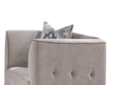 Cyndi Tan Velvet Chair W/Pillow B2726P401437