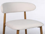 Counter Height Bar Stools Set of 2, Upholstered Counter Stools Modern Barstools with Metal Legs for 92612452