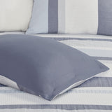 King/Cal King 3 Piece Jacquard Duvet Cover Set B03597366