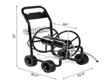 97*53*100cm Black Iron With Green Water Pipe Iron Spokes Water Pipe Truck 50216654