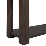 ZUN Console Table/Sofa Table with Storage Drawers and Bottom Shelf for Entryway Hallway 81278734