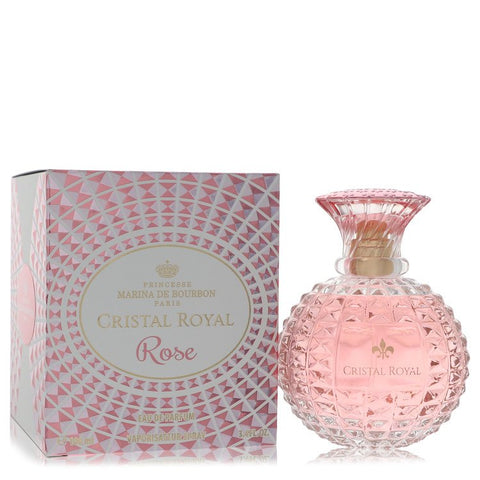 Marina De Bourbon Cristal Royal Rose by Marina De Bourbon Eau De Parfum Spray 3.4 oz for Women FX-548780