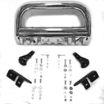 ZUN 304 Stainless Steel Front Bumper Bull Bar Grille Guard for 99-07 CHEVY SILVERADO/SIERRA 1500 Chrome 07306338