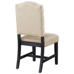 ZUN TREXM Retro Style Dining Chair Set with 4 Upholstered Chairs for Dining Room and Living Room WF298830AAP