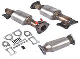 Set of 3 Catalytic Converters Replacement for 2009-2015 Honda Pilot 3.5L 45131 45132 16447 81271071
