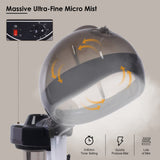 Standing Hair Steamer for Nature Black Hair, Hooded Heating Steam Cap for Deep Conditioning 53661727