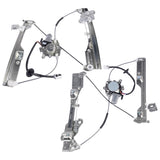 2Pcs Front Power Window Regulators with Motor Fits for INFINITI G35 Coupe 3.5L V6 2003-2007 04726855