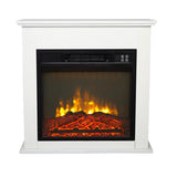 SF103-18G HA209-25 18 Inch White Wood Cabinet Style 1400W Single Color / Fake Wood / Heating Wire / 67440467