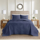 3 Piece Reversible Bedspread Set B035P148230