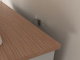 Wooden Kitchen Cabinet White Pantry Storage Microwave Cabinet with Storage Drawer W40953988