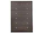 Brown particleboard with a textured melamine finish, 66*40*131cm, 52 drawer cabinet, matte gold 50861733