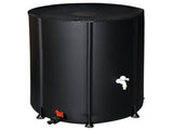 132 Gallon Folding Rain Barrel Water Collector Black 92733074