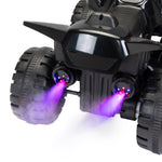 ZUN Kids Ride-on ATV, 6V Battery Powered Electric Quad Car with Music, LED Lights and Spray Device, 4 W2181P155600