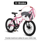 ZUN S20101 20 Inch Kids' Bike, Boys Girls Mountain Bike Ages 8-12, 7 Speed Teenager Children Kids' W1856115520