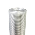 ZUN 48inx100ft 1/2 in 19 Gauge Hardware Cloth Welded Cage Chicken Fence mesh Rolls Square Chicken 03766435