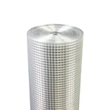 ZUN 48inx100ft 1/2 in 19 Gauge Hardware Cloth Welded Cage Chicken Fence mesh Rolls Square Chicken 03766435