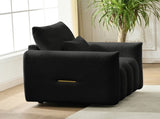 35 "Teddy fabric sofa, modern lounge chair, upholstered with a pillow, apartment, office, living W2564P457791