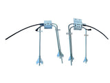 Front Left & Right Power Window Regulators w/ Motor Fit for Freightliner Cascadia Bolt On Electric 31336969