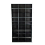 ZUN Atlantic Elite Media Storage Cabinet XL, Black B06481215