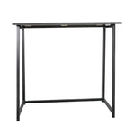 ZUN Simple Collapsible Computer Desk Black 92487333