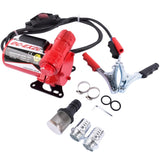 ZUN Fuel Transfer Pump 12V 8GPM 100W 30l/Min for Most Fuel Gasoline Diesel Biodiesel 70193572