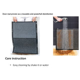 ZUN 2 in 1 Disinfecting Sanitizing Floor Entrance Mat, Disinfection Doormat Entry Rug sanitizer, 76589102