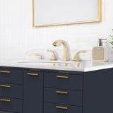 2-Handle Bathroom Sink Faucet with Drain, Brushed Gold W122465399