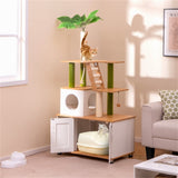 Cat Tree Cat Tower with Cabinet 60292758