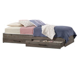 Mate's Bed, Brown finish B356P494504
