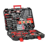 ZUN 198pc Tool Set Black & Red 24537238