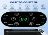344 Sq.Ft Portable Evaporative Air Cooler Fan, Remote Control, AC Unit for Indoor Use 48358477