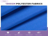 9FT Outdoor Patio Umbrella Market Table Polyester Fabric Canopy Iron Frame 8 Ribs UV Protection 25783648