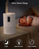 ZUN Air Purifiers for Home Large Room with Night Light up to 1076ft², H13 True HEPA Air Cleaner with 45230259