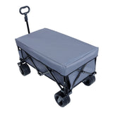 Foldable Wagon with Extended Tailgate, Waterproof Dustproof UV Resistant Wagon Rain Covers, Heavy W321P269239
