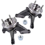 ZUN Front Left & Right LH & RH Wheel Bearing Hub Knuckle Assembly For Nissan Versa 1.6 S SL SV Note 1.6L 59620477