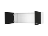 Carbon Espresso Rectangle 2-Door Wall Cabinet B06280329