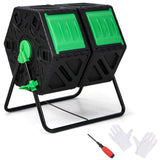 130L Garden Compost Tumbler with Sliding Doors 28017194