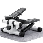 ZUN Mini Fitness Stepper, Hydraulic Fitness Stepper with Resistance Bands and Display, Silent Design, 62550541