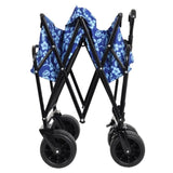 440lbs Collapsible Foldable Wagon Cart with strapping system ,Beach Wagon Utility Cart Utility Wagon W2932P253145