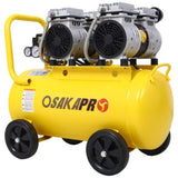 2.5 HP Silent Air Compressor 13 Gallon, Oil-Free, Electric Shop Air Compressor Portable,Lightweight W46564406