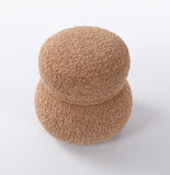 WKJ1Y Light camel snowman stool, seat body width 14.56in round belly, playful and lovely, suitable W2085P166459