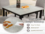 Dinings Only, Wooden Dinings Set of 4, Kitchen with Padded Seat, Upholstered Side W1998P375155