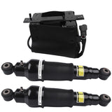 2x Air Shock Absorber 1x Compressor Pump Rear Set For Nissan Armada 2005-2015 Infiniti QX56 35894710